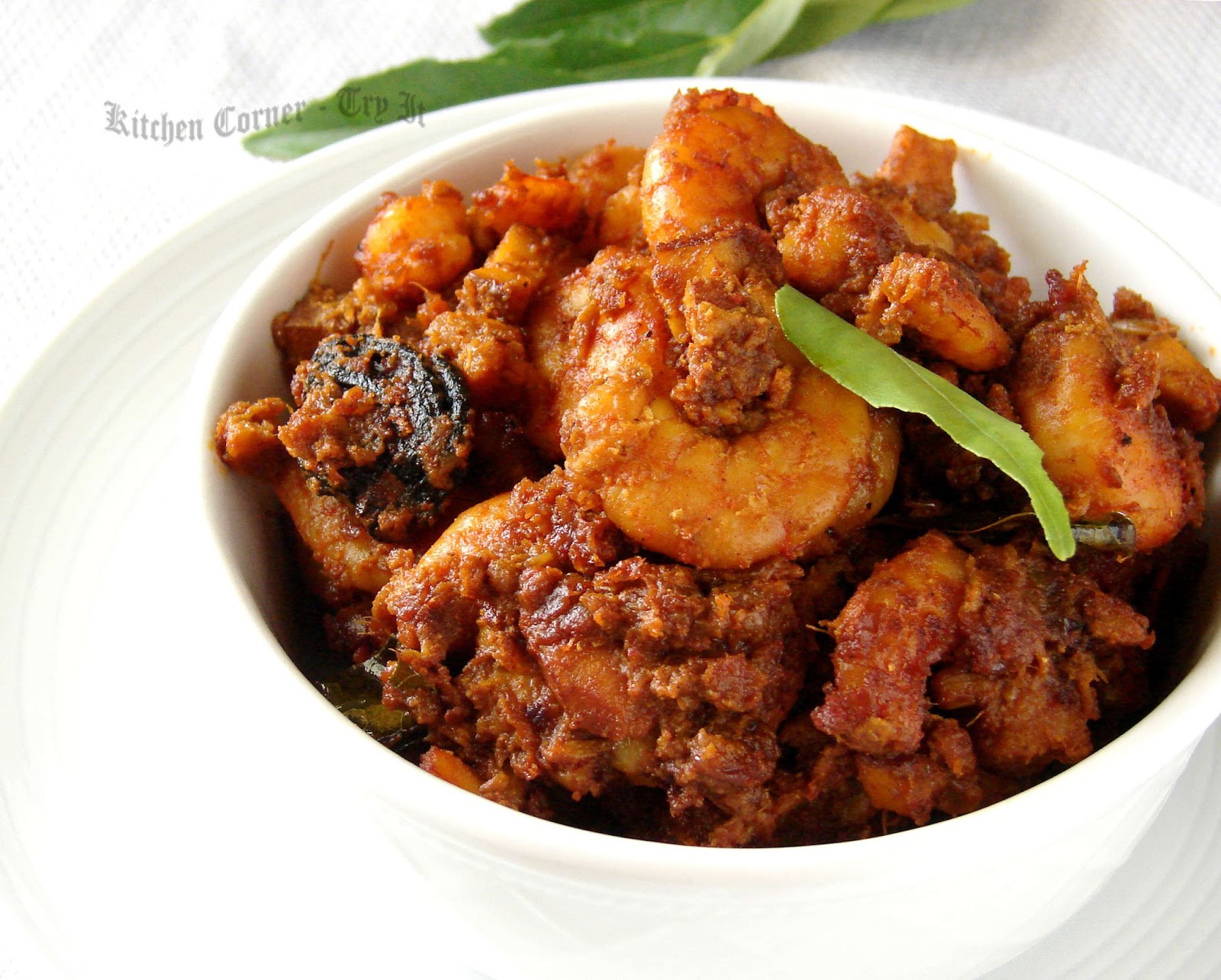 Prawns Ularthiyathu 